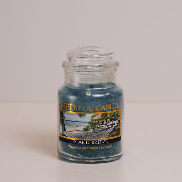 a cheerful giver Island Breeze Scented Candle - 6 oz Single Wick Cheerful Candle