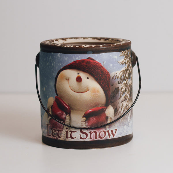 a cheerful giver Juicy Apple Let it Snow - Farm Fresh Candle