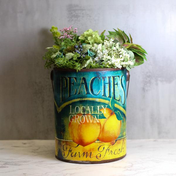 A Cheerful Giver Juicy Peach - Farm Fresh Jar Planter