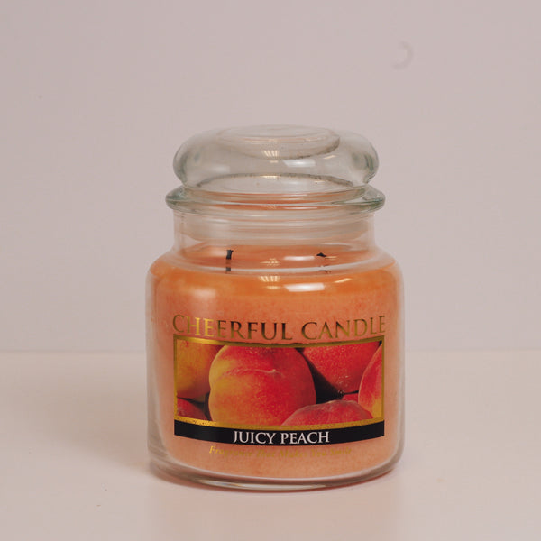 a cheerful giver Juicy Peach Scented Candle -16 oz Double Wick Cheerful Candle