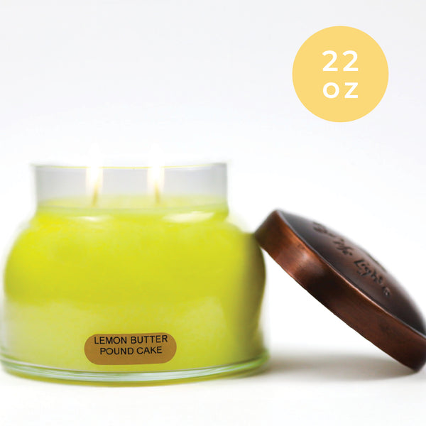 A Cheerful Giver Lemon Butter Pound Cake - 22 Oz Mama Candle