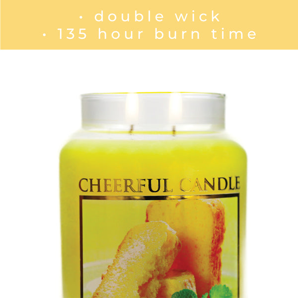 A Cheerful Giver Lemon Butter Pound Cake - 24 Oz Cheerful Candle