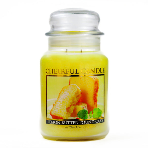 a cheerful giver Lemon Butter Pound Cake - 24 oz Cheerful Candle