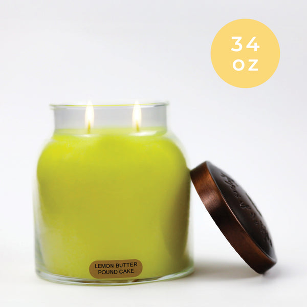 A Cheerful Giver Lemon Butter Pound Cake - 34 Oz Papa Candle