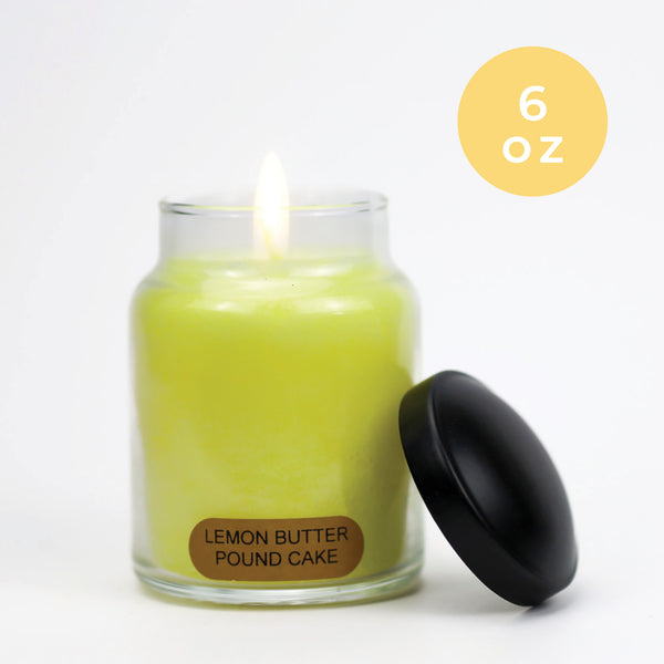 A Cheerful Giver Lemon Butter Pound Cake - 6 Oz Baby Candle