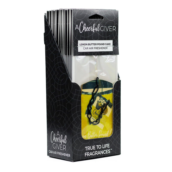 A Cheerful Giver Lemon Butter Pound Cake - Car Air Freshener