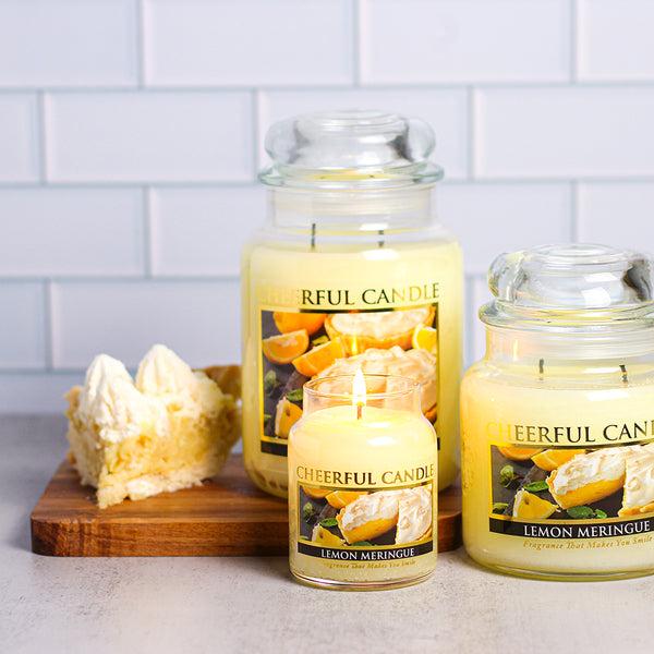 A Cheerful Giver Lemon Meringue Scented Candle - 6 Oz Single Wick Cheerful Candle