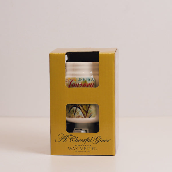 A Cheerful Giver Life Is A Journey - Plug-In Wax Warmer