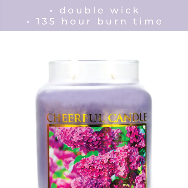 A Cheerful Giver Lilacs In Bloom - 24 Oz Cheerful Candle