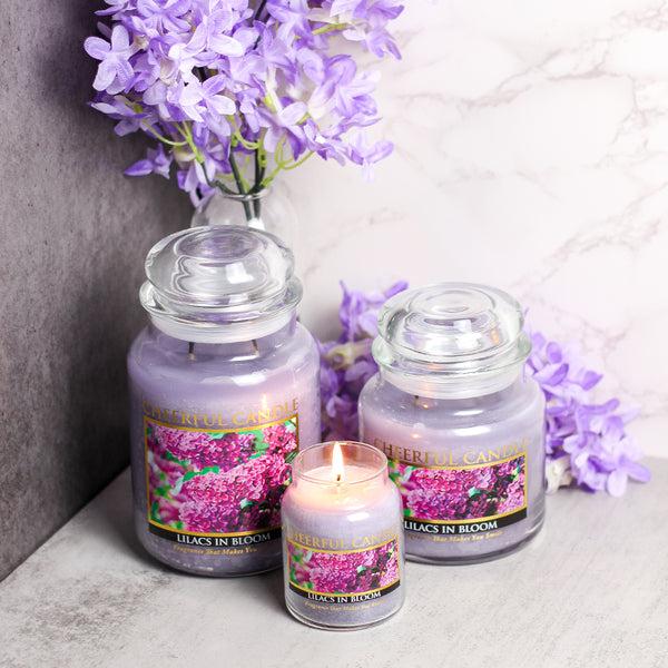 A Cheerful Giver Lilacs In Bloom Scented Candle -16 Oz Double Wick Cheerful Candle