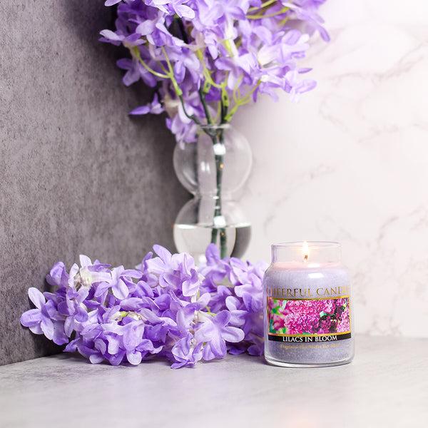 A Cheerful Giver Lilacs In Bloom Scented Candle - 6 Oz Single Wick Cheerful Candle