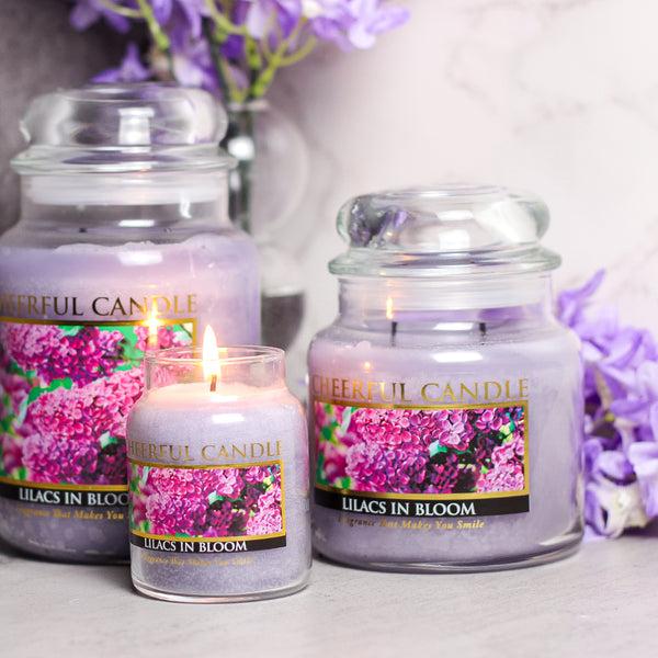 A Cheerful Giver Lilacs In Bloom Scented Candle - 6 Oz Single Wick Cheerful Candle