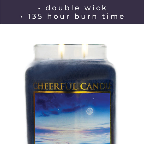 A Cheerful Giver Moonlit Ocean - 24 Oz Cheerful Candle