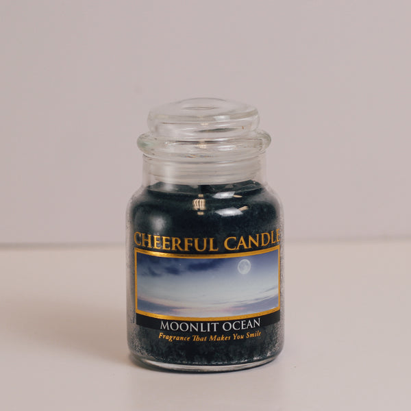 a cheerful giver Moonlit Ocean Scented Candle - 6 oz Single Wick Cheerful Candle