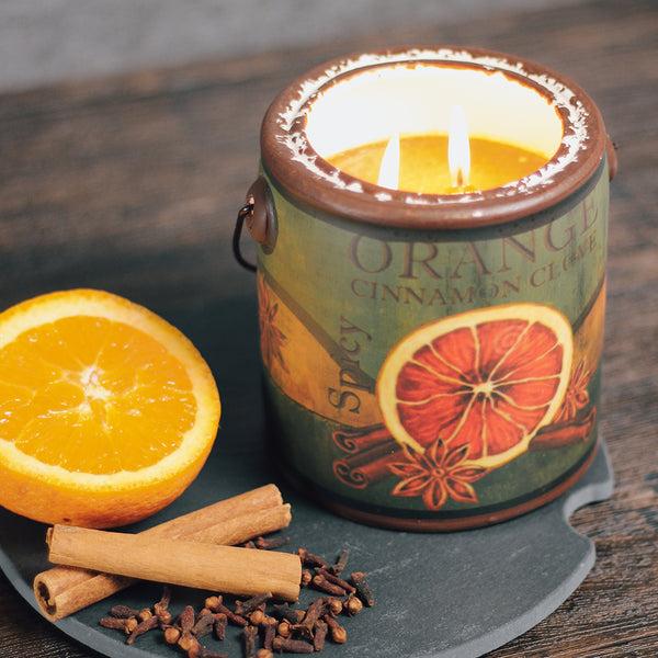 A Cheerful Giver Orange Cinnamon Clove - Farm Fresh Candle
