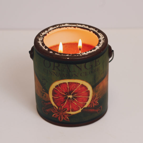 A Cheerful Giver Orange Cinnamon Clove - Farm Fresh Candle