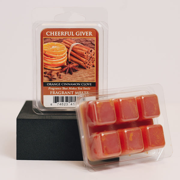 a cheerful giver Orange Cinnamon Clove - Fragrance Melts