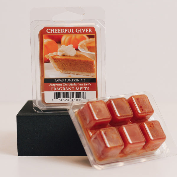 a cheerful giver Papa's Pumpkin Pie - Fragrance Melts