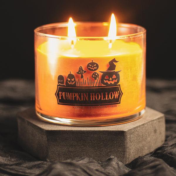 A Cheerful Giver Pumpkin Hollow - Halloween Jar Candle