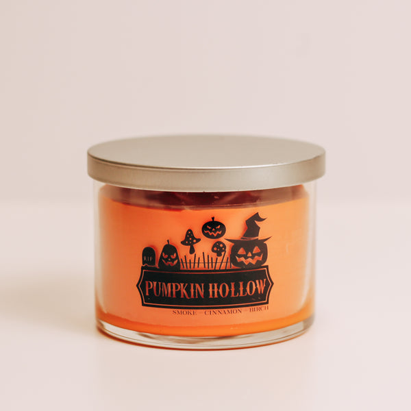 a cheerful giver Pumpkin Hollow - Halloween Jar Candle