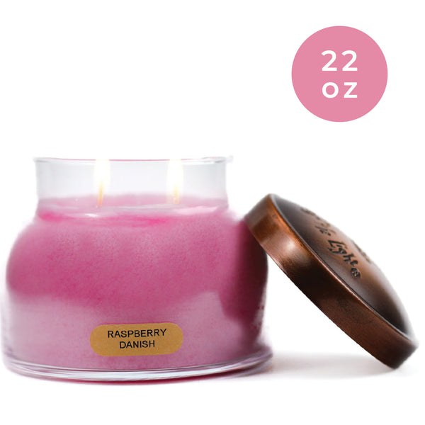 A Cheerful Giver Raspberry Danish - 22 Oz Mama Candle