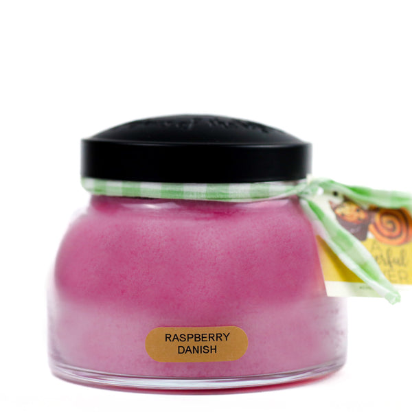 a cheerful giver Raspberry Danish - 22 oz Mama Candle