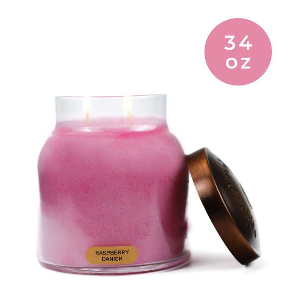 A Cheerful Giver Raspberry Danish - 34 Oz Papa Candle