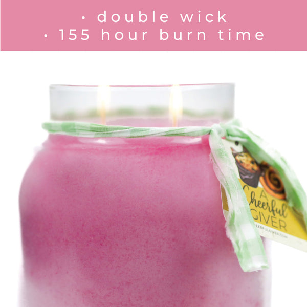 A Cheerful Giver Raspberry Danish - 34 Oz Papa Candle
