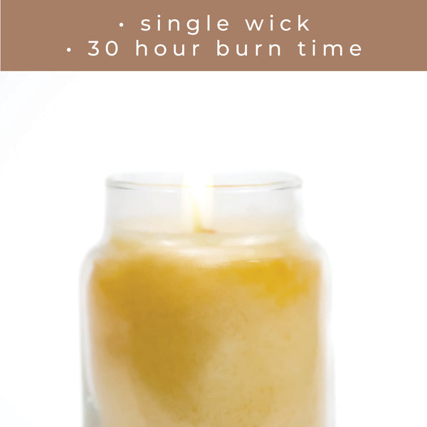 A Cheerful Giver Salted Caramel Cone - 6 Oz Baby Candle