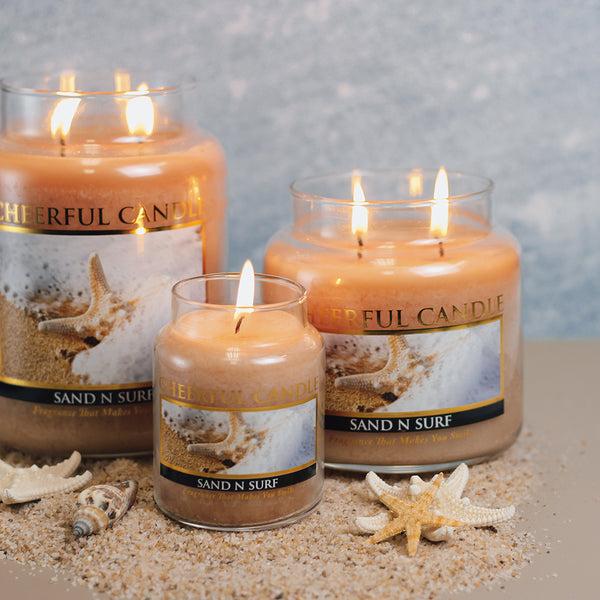 A Cheerful Giver Sand N Surf Scented Candle - 6 Oz Single Wick Cheerful Candle