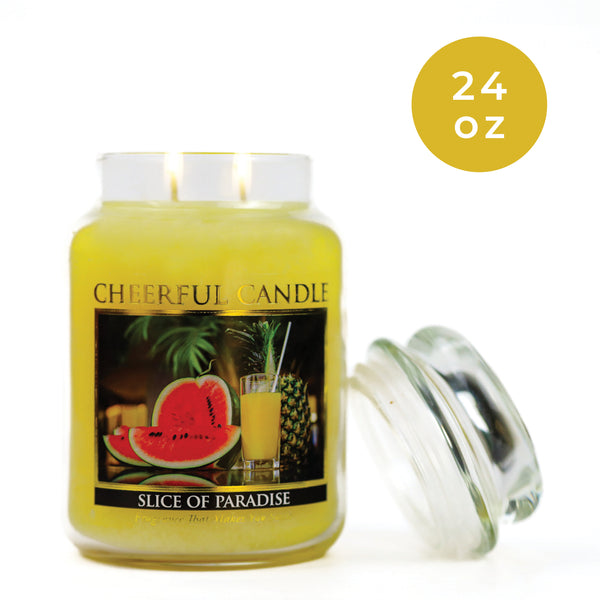 A Cheerful Giver Slice Of Paradise - 24 Oz Cheerful Candle