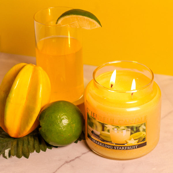 A Cheerful Giver Sparkling Starfruit - 16 Oz Cheerful Candle