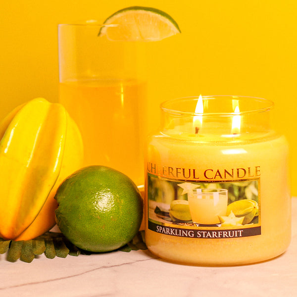 A Cheerful Giver Sparkling Starfruit - 16 Oz Cheerful Candle