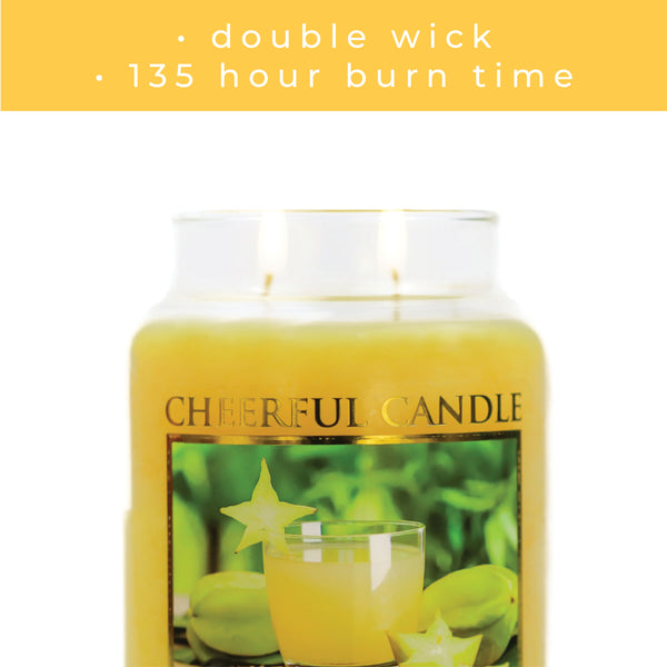 A Cheerful Giver Sparkling Starfruit - 24 Oz Cheerful Candle