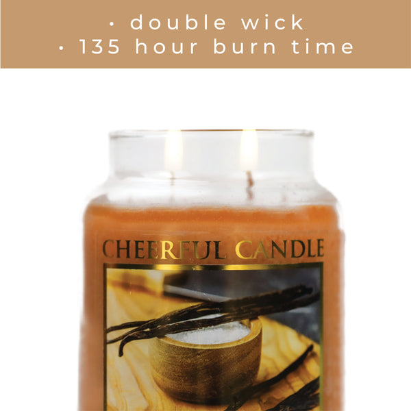 A Cheerful Giver Sugar & Vanilla Bean - 24 Oz Cheerful Candle