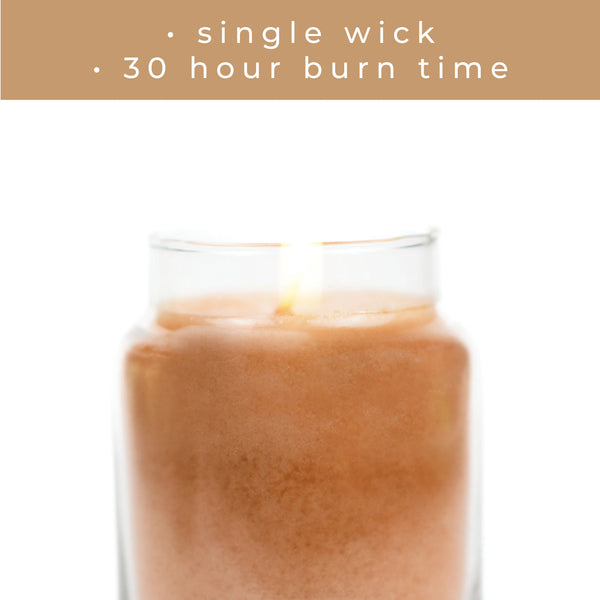 A Cheerful Giver Sugar & Vanilla Bean - 6 Oz Baby Candle