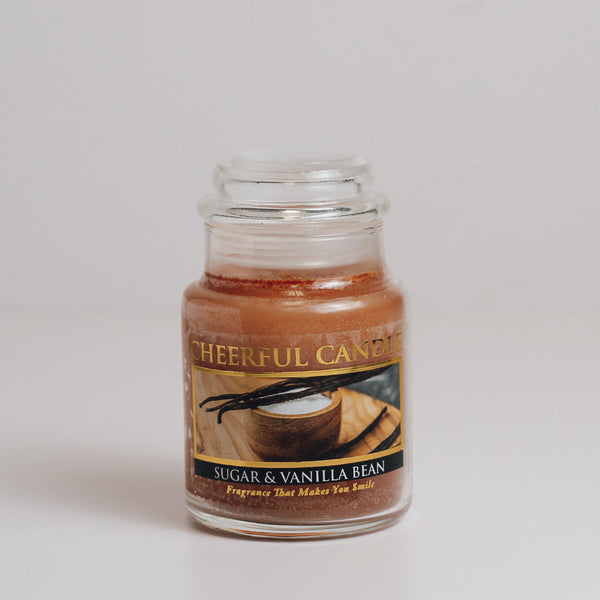 a cheerful giver Sugar & Vanilla Bean - 6 oz Cheerful Candle