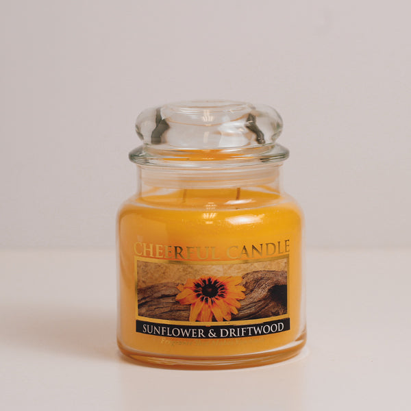 a cheerful giver Sunflower & Driftwood - 16 oz Cheerful Candle