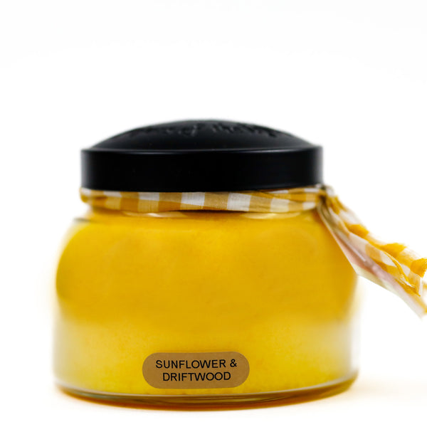 a cheerful giver Sunflower & Driftwood - 22 oz Mama Candle