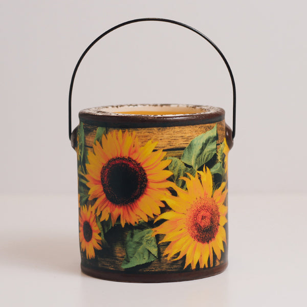 A Cheerful Giver Sunflower & Driftwood - Farm Fresh Candle