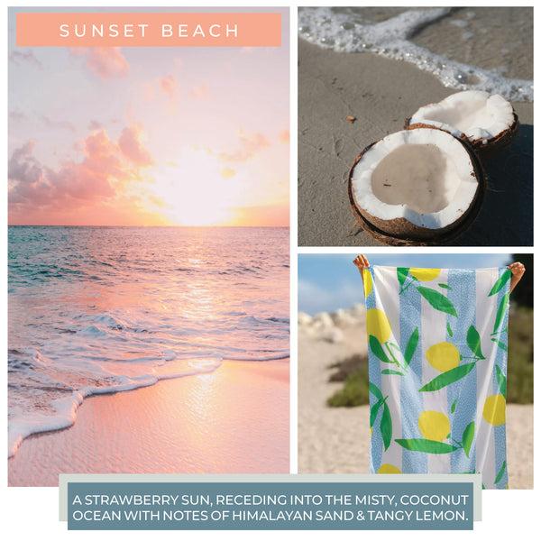 A Cheerful Giver Sunset Beach - 24 Oz Cheerful Candle