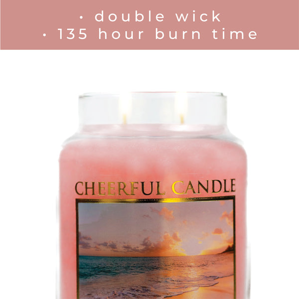 A Cheerful Giver Sunset Beach - 24 Oz Cheerful Candle
