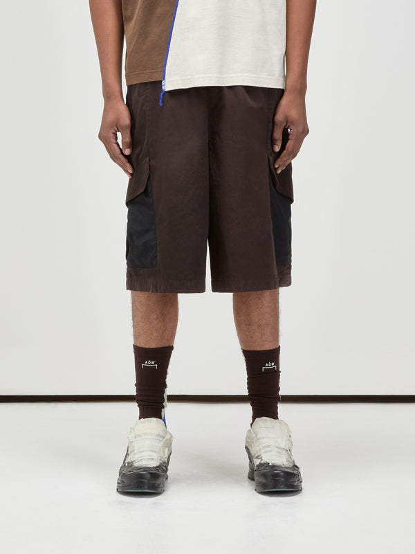 a cold wall Brunswick Cargo Short Rust Legwear