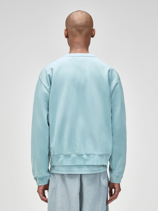 A Cold Wall Millbank Crewneck Tourmaline Crewneck