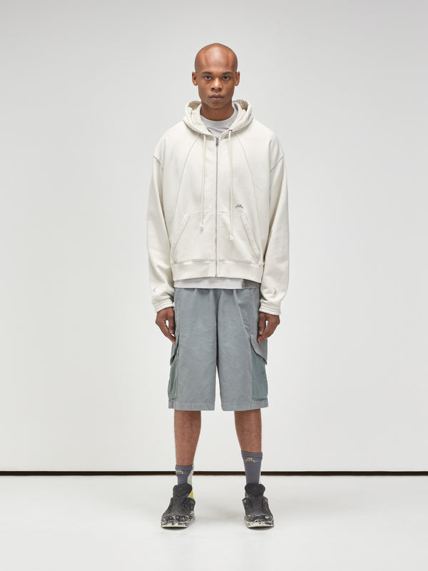 A Cold Wall Millbank Zip Hoodie Bone Hoodie