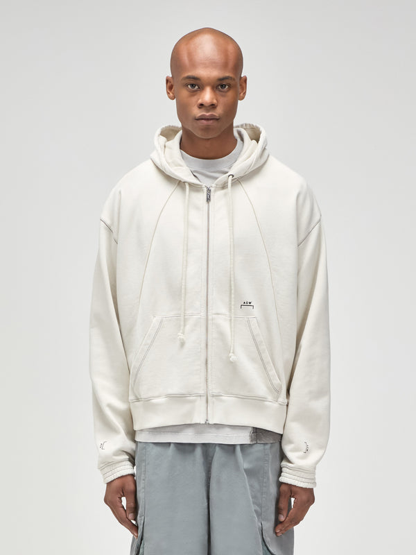 a cold wall Millbank Zip Hoodie Bone Hoodie