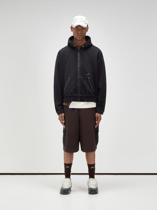 A Cold Wall Millbank Zip Hoodie Onyx Hoodie