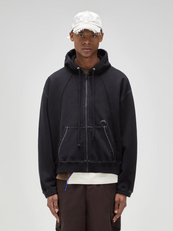 a cold wall Millbank Zip Hoodie Onyx Hoodie