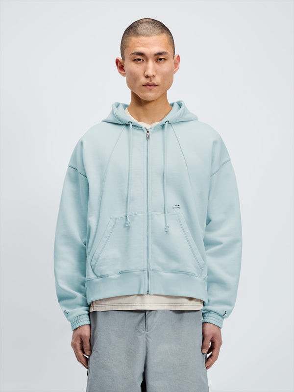 a cold wall Millbank Zip Hoodie Tourmaline Hoodie