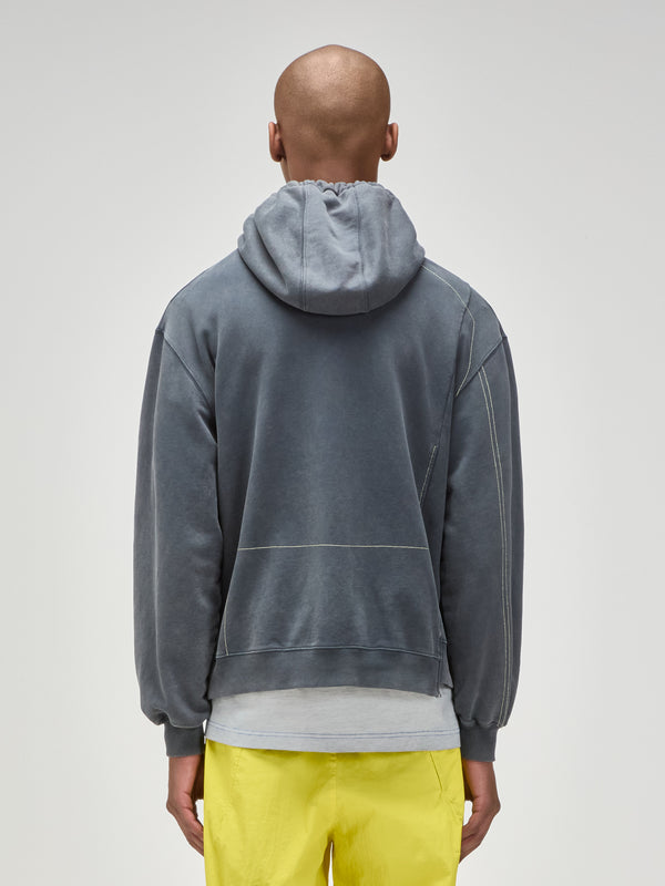 A Cold Wall Oblique Hoodie Slate Hoodie